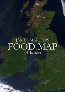 James Martin's Food Map of Britain poster