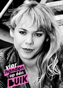 Vier Handen Op Eén Buik poster