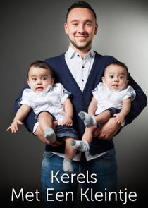 Kerels met een kleintje poster