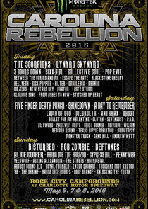 Monster Energy Carolina Rebellion poster