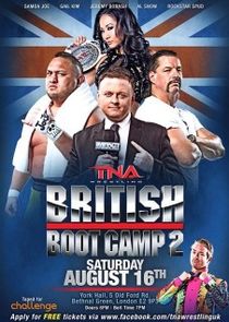 TNA British Boot Camp poster