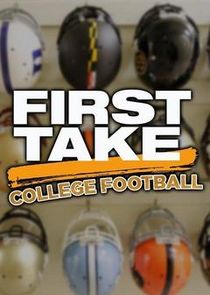 First Take: College Football poster