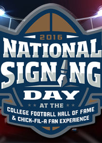 National Signing Day poster