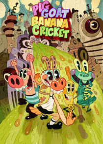 Pig Goat Banana Cricket poster