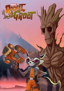Marvel's Rocket & Groot poster