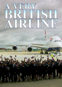 A Very British Airline poster