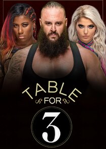 WWE Table for 3 poster