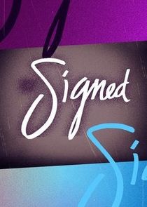 Signed poster