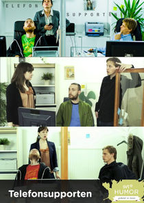 Telefonsupporten poster