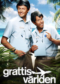 Grattis världen poster
