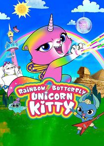 Rainbow Butterfly Unicorn Kitty poster