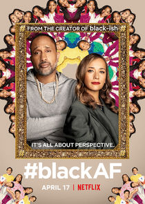 #blackAF poster