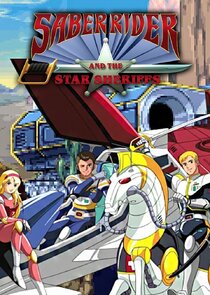 Saber Rider and the Star Sheriffs poster