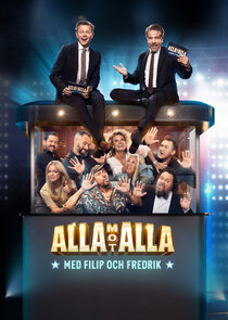 Alla mot alla med Filip och Fredrik poster