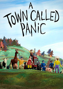 Panique au village poster