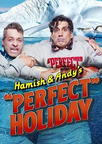 Hamish & Andy's 'Perfect Holiday' poster