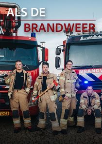 Als de brandweer poster