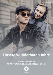 Unsere wunderbaren Jahre poster