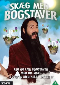 Skæg med bogstaver poster