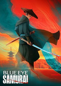 Blue Eye Samurai poster