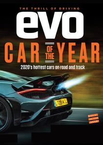 evo Car of the Year poster