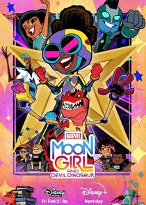 Moon Girl and Devil Dinosaur poster
