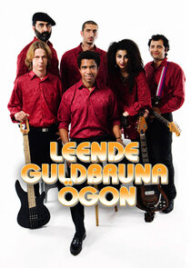Leende guldbruna ögon poster