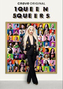 1 Queen 5 Queers poster