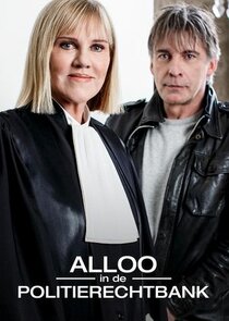 Alloo in de Politierechtbank poster