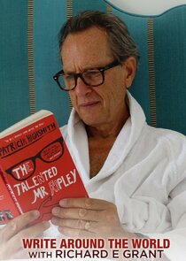Write Around the World with Richard E Grant poster