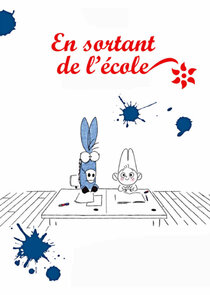 En Sortant de l'École poster