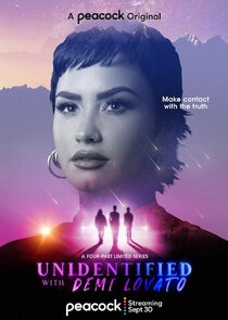 Unidentified with Demi Lovato poster
