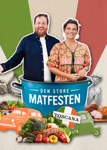 Den store matfesten – Toscana poster