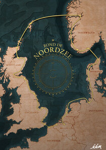 Rond de Noordzee poster