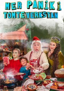 Mer panik i tomteverkstan poster