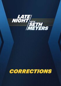 Late Night with Seth Meyers: Corrections poster