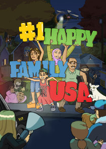 #1 Happy Family USA poster