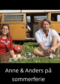 Anne og Anders på sommerferie poster