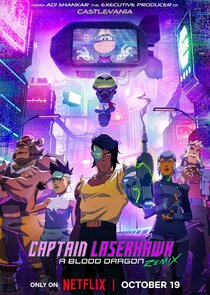 Captain Laserhawk: A Blood Dragon Remix poster