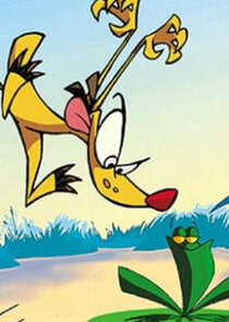 Frog et fou furet poster