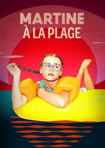 Martine à la plage poster