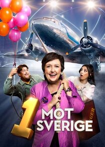 1 mot Sverige poster
