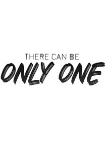 There Can Be Only One poster