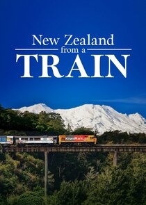New Zealand by Train poster