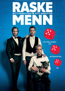 20:00 med Raske Menn poster
