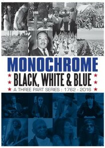 Monochrome: Black, White and Blue poster