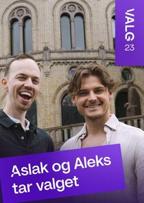 Aslak og Aleks tar valget poster