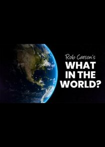 Rob Carson's What in the World? poster