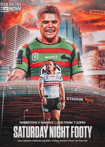 Live: NRL Saturday Night Footy poster