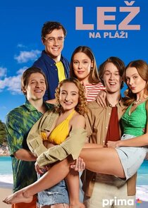 Lež na pláži poster